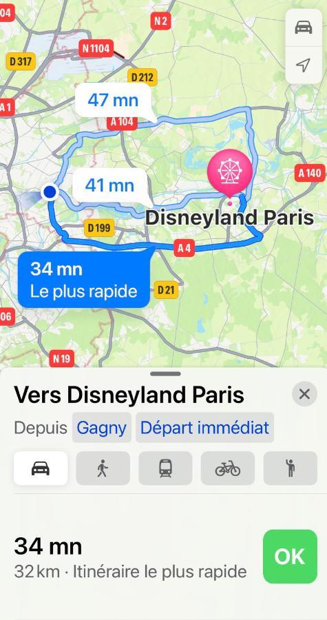 L Annexe - Parenthese Champetre Paris Disneyland Gagny Dış mekan fotoğraf